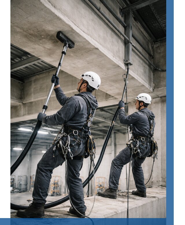 Обеспыливание потолочных конструкций в Королёве от 260 р. |ВЫСОТНИК-Кор