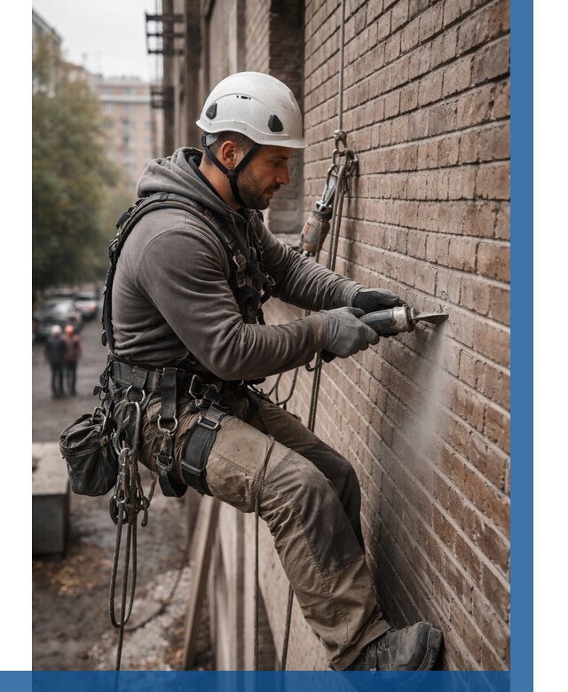 Расшивка кирпичных швов в Королёве от 624 р. | ВЫСОТНИК-Кор