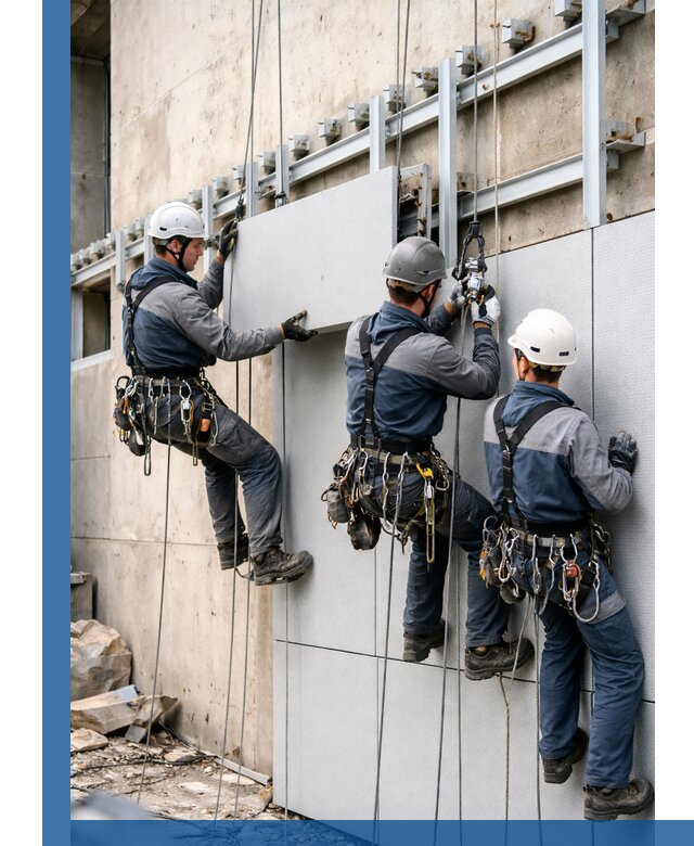 Монтаж вентилируемого фасада в Королёве под ключ с гарантией качества