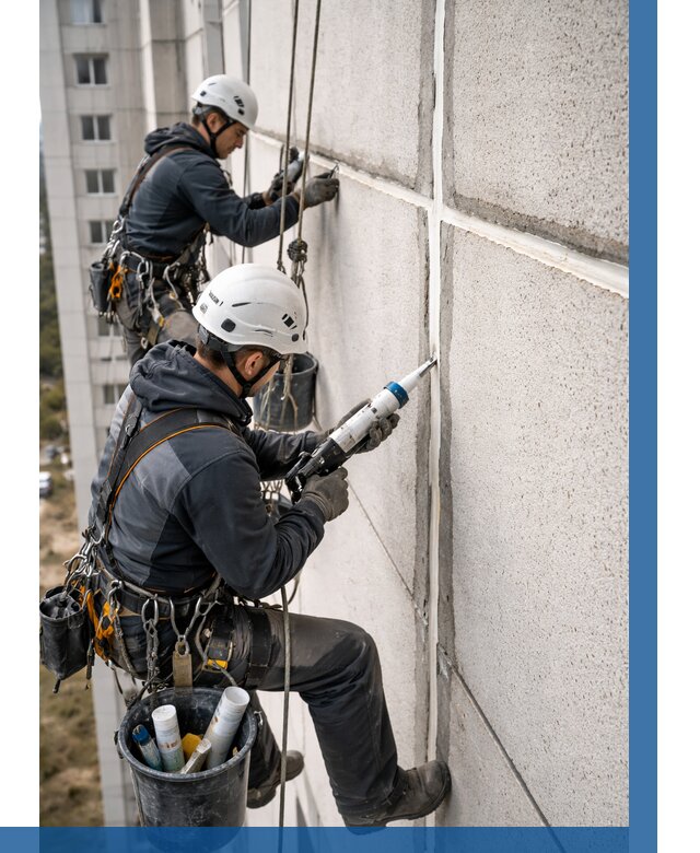 Герметизация межпанельных швов в Королёве от 728 р. | ВЫСОТНИК-Кор
