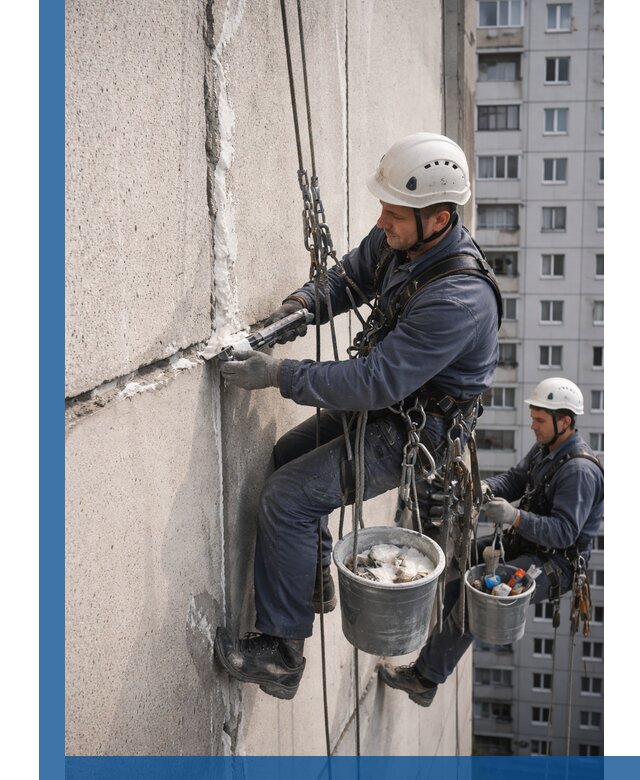 Утепление межпанельных швов в Королёве профессионально и надежно