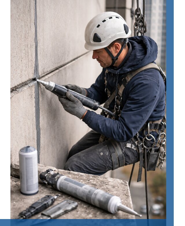 Вторичная герметизация швов в Королёве от 468 р. | ВЫСОТНИК-Кор