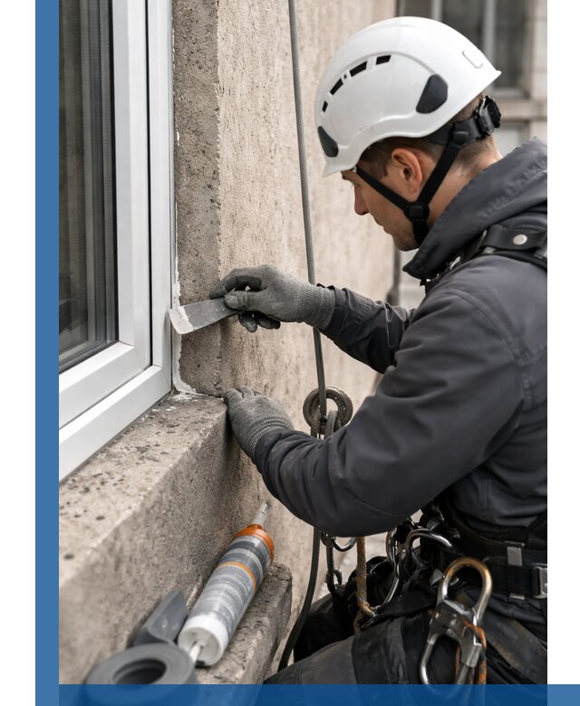 Герметизация монтажных швов окон в Королёве с гарантией качества