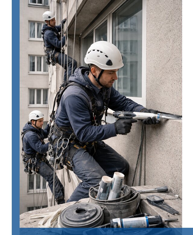 Герметизация швов лоджии в Королёве профессионально и надежно