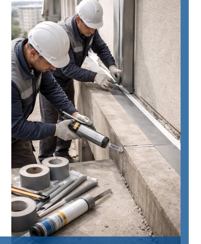 Герметизация примыкания балкона в Королёве от 4679 р. | ВЫСОТНИК-Кор