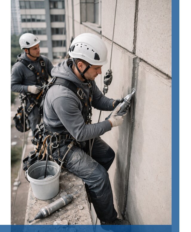 Ремонт деформационных швов здания в Королёве от 1040 р. | ВЫСОТНИК-Кор