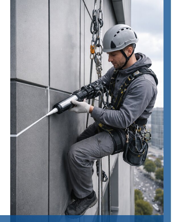 Герметизация стыков фасадных панелей в Королёве от 6758 р.| ВЫСОТНИК-Кор