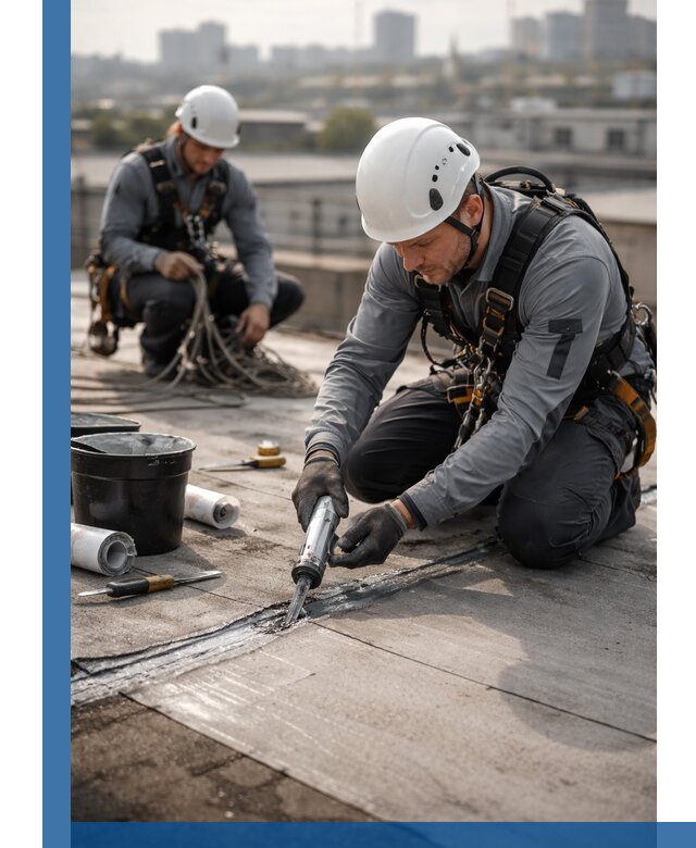 Аварийное и капитальное устранение протечек кровли в Королёве