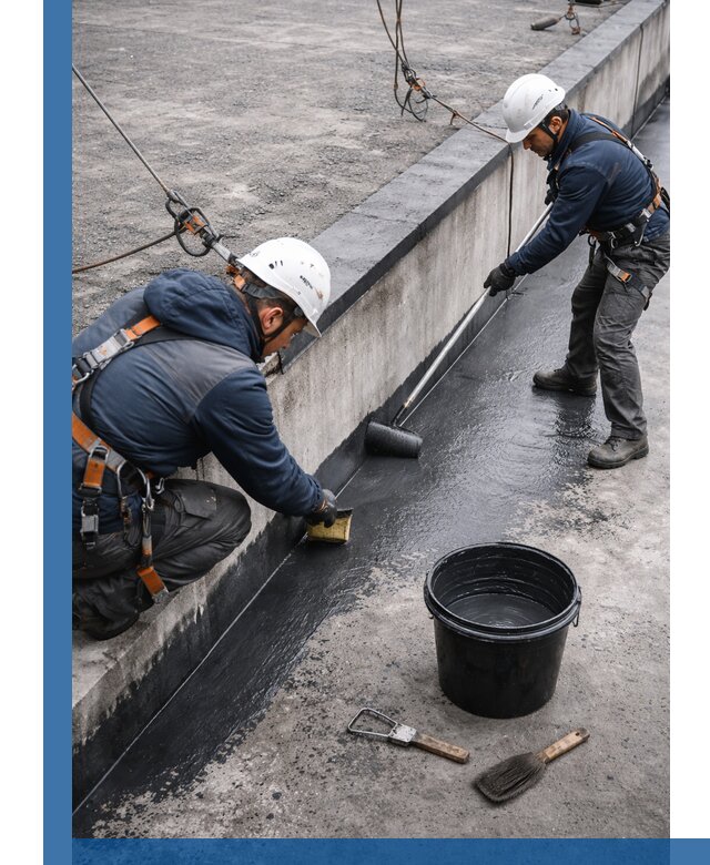 Гидроизоляция кровли жидкой резиной профессионально в Королёве