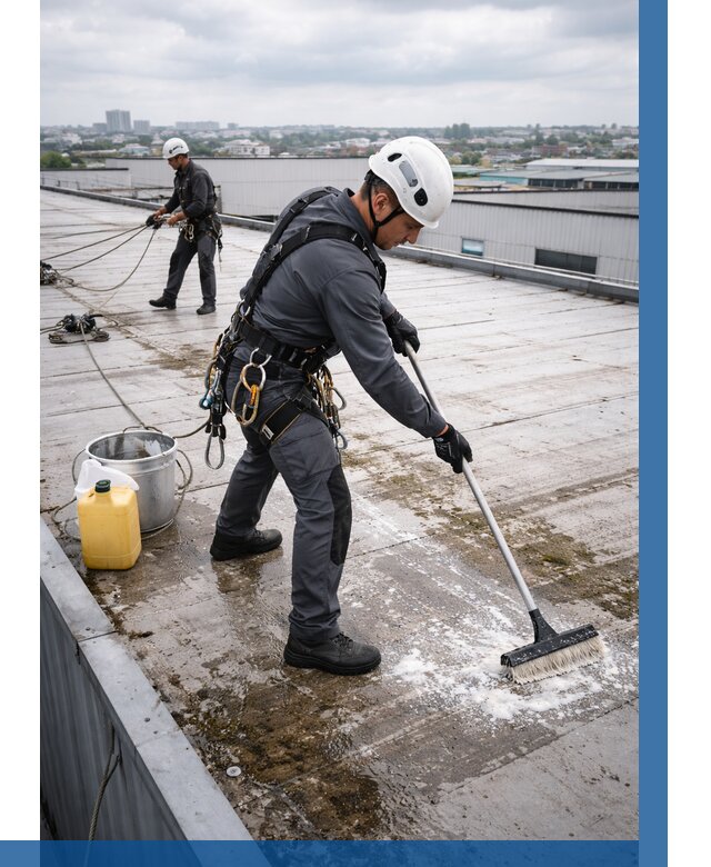 Очистка крыши по графику в Королёве от 7798 р. | ВЫСОТНИК-Кор