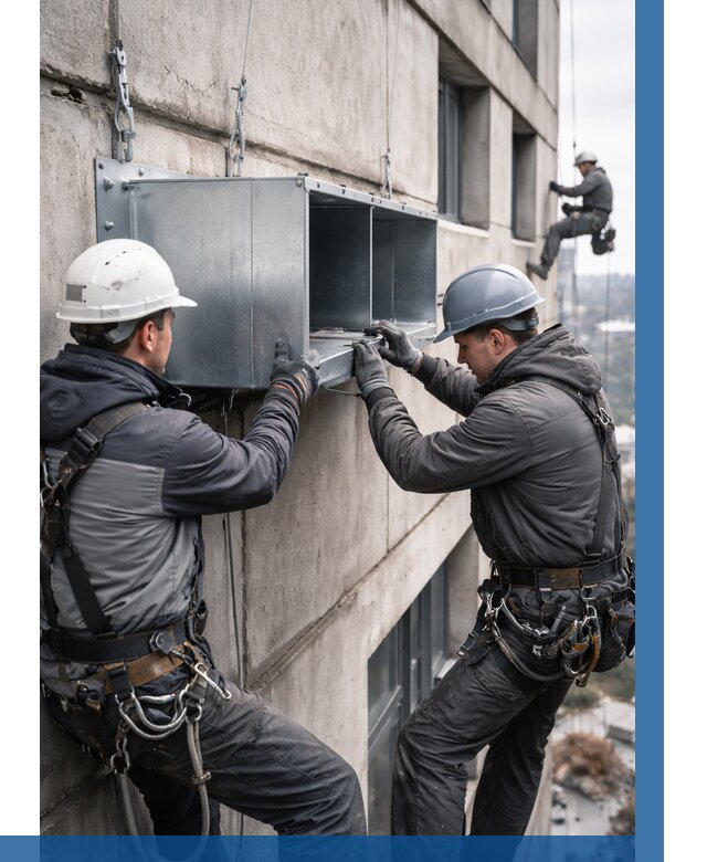 Монтаж вентиляционных коробов в Королёве от 3119 р. | ВЫСОТНИК-Кор