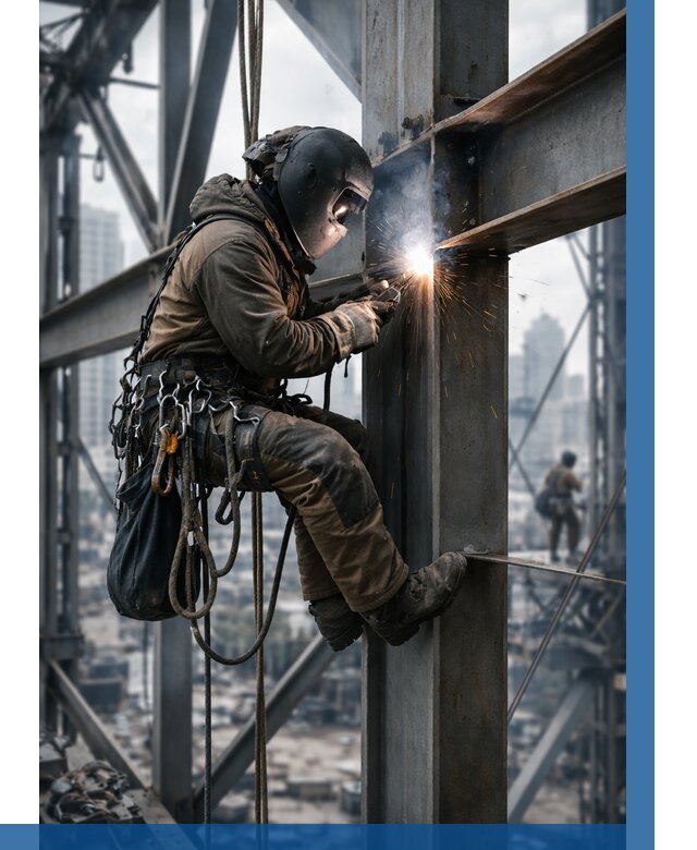 Высотные сварочные работы в Королёве от 3639 р. | ВЫСОТНИК-Кор