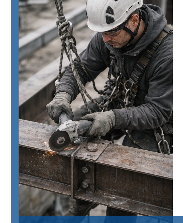 Резка металла на высоте в Королёве для зданий и конструкций