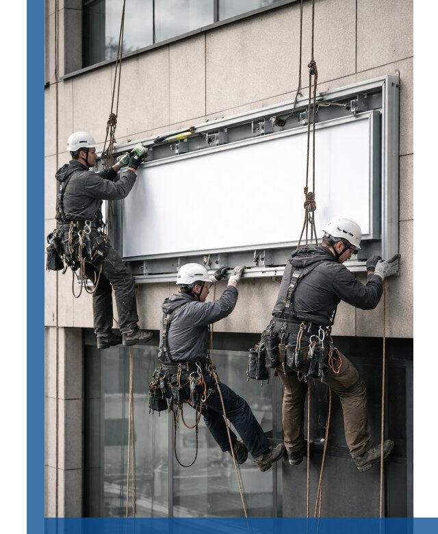 Профессиональный монтаж светового короба под ключ в Королёве