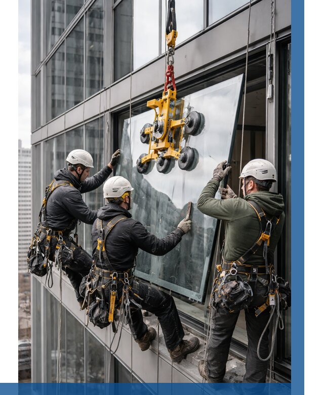 Фасадное остекление зданий под ключ в Королёве от 10397 р. | ВЫСОТНИК-Кор