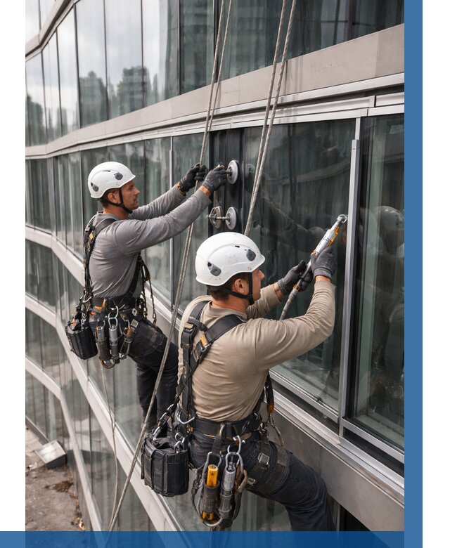 Радиусное остекление фасада в Королёве от 12476 р. | ВЫСОТНИК-Кор