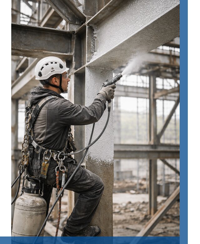 Огнезащита металлоконструкций от 780 р. | ВЫСОТНИК-Кор в Королёве