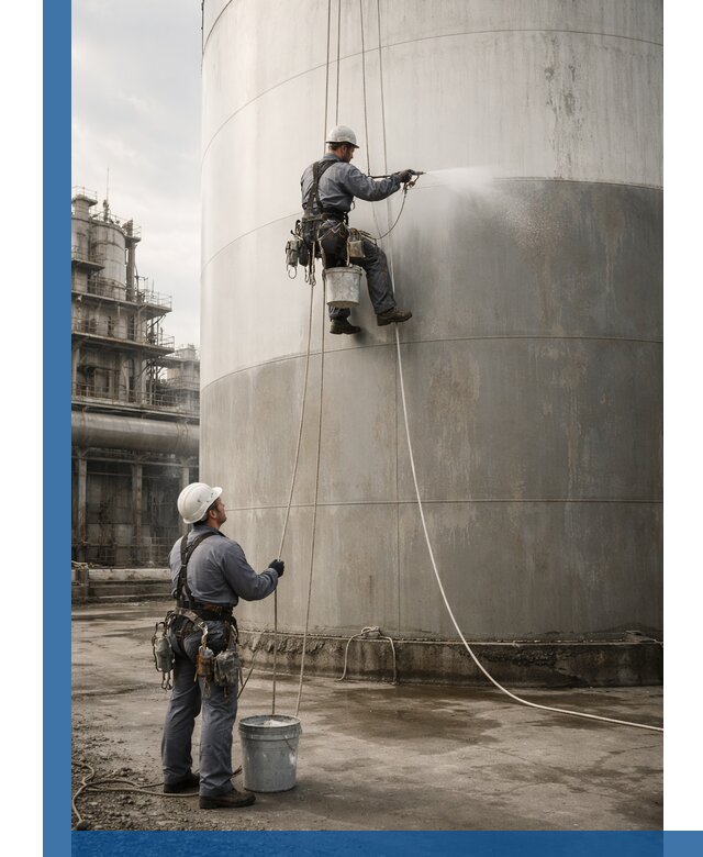 Покраска стальных резервуаров и емкостей в Королёве профессионально