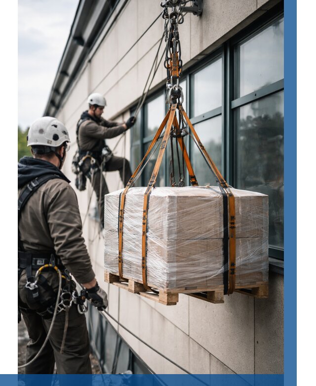 Подъем груза на высоту в Королёве от 3119 р. | ВЫСОТНИК-Кор