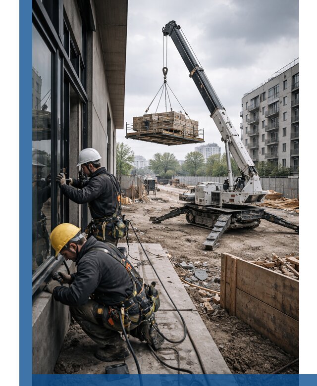 Аренда крана Пионер в Королёве для строительных работ