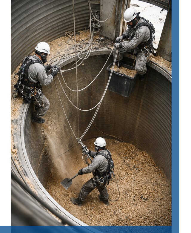 Чистка зерновых бункеров в Королёве от 12476 р. | ВЫСОТНИК-Кор