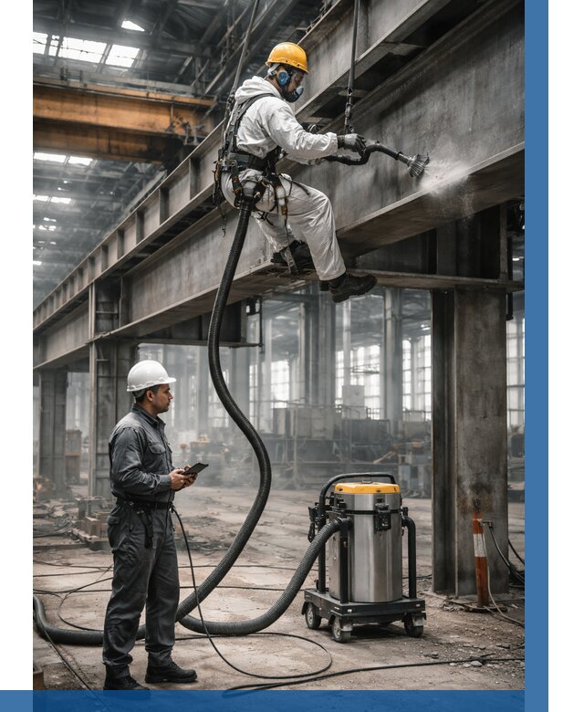 Обеспыливание конструкций в цехе в Королёве от 4367 р. | ВЫСОТНИК-Кор