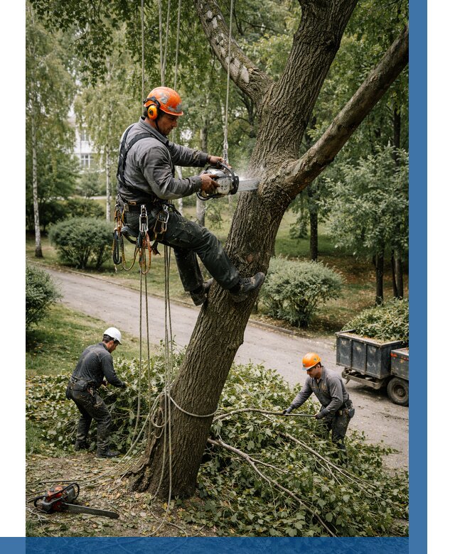 Кронирование деревьев в Королёве от 6758 р. | ВЫСОТНИК-Кор