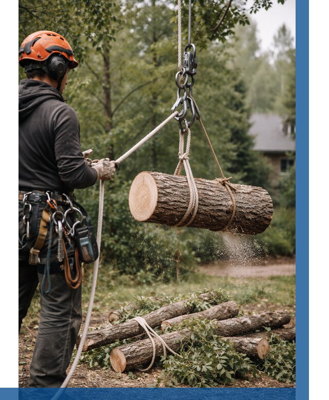 Валка деревьев частями в Королёве от 7798 р. | ВЫСОТНИК-Кор