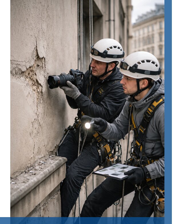 Фотофиксация дефектов фасада в Королёве от 4679 р. | ВЫСОТНИК-Кор