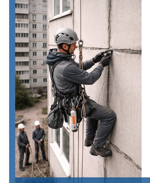 Обследование межпанельных швов и герметизация в Королёве