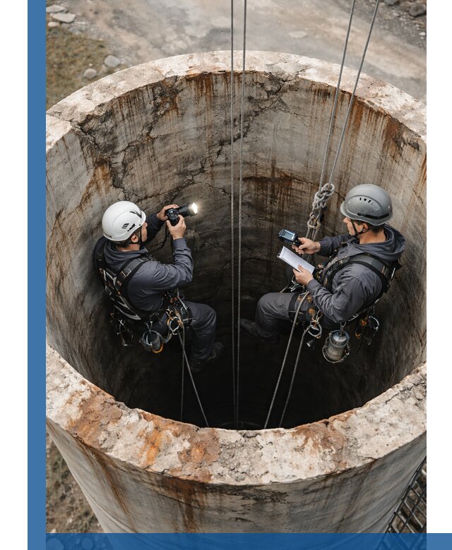 Обследование дымовой трубы: диагностика и оценка состояния в Королёве